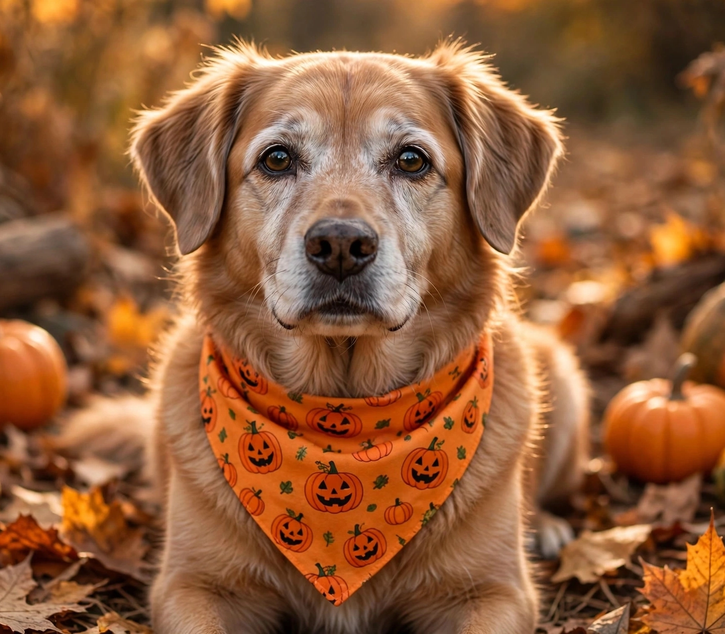 Bandana de Halloween para Perros, Paquete de 2 (Realeaf)