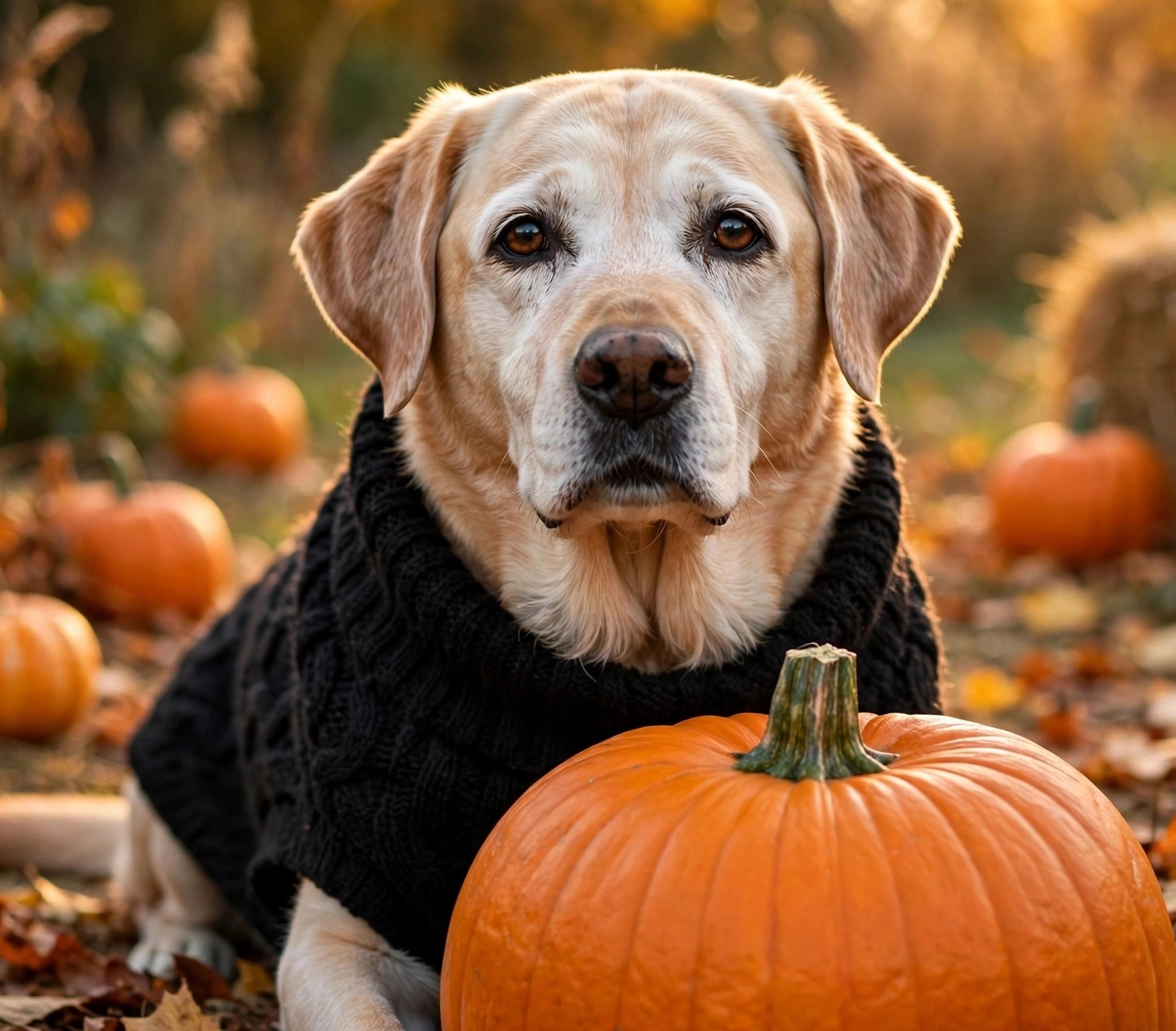 Suéter de Calabaza para Perros (NACOCO)