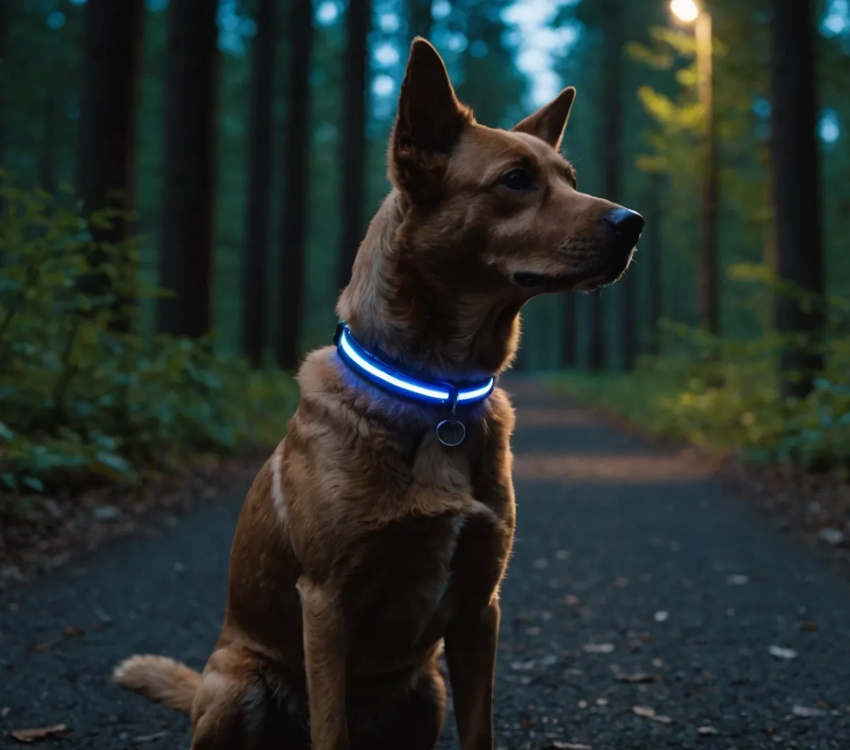 Collar LED Recargable por USB (BSEEN)